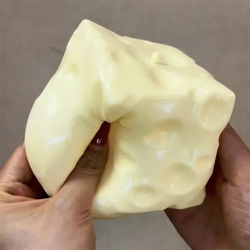 Fire Starter Cube - Pelota Antiestrés de Queso 2026, Pelota