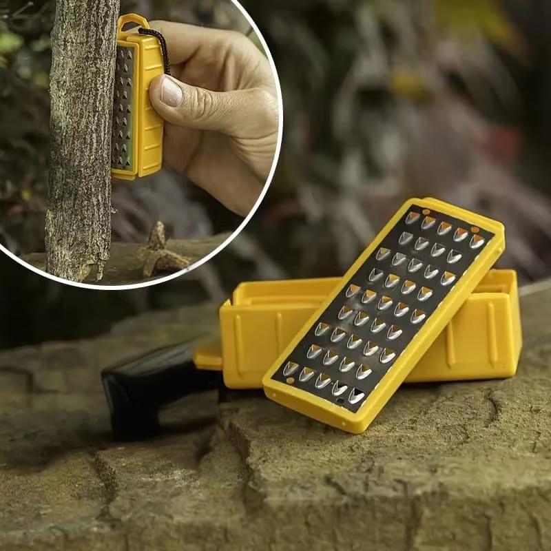 Camping Cooking Fire - Tarjeta de lupa para exteriores, arrancador