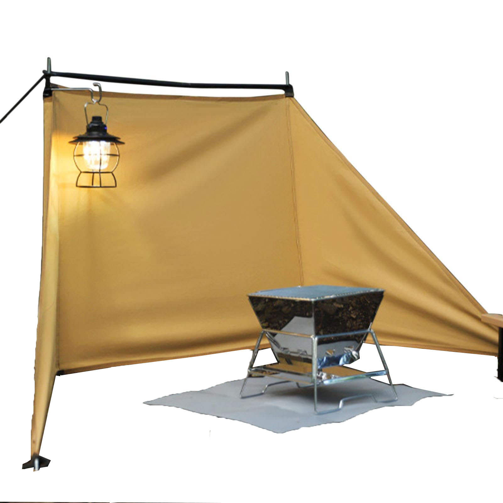 Camping Cooking Wind Blocker - Parabrisas de cocina Oxford para acampar,