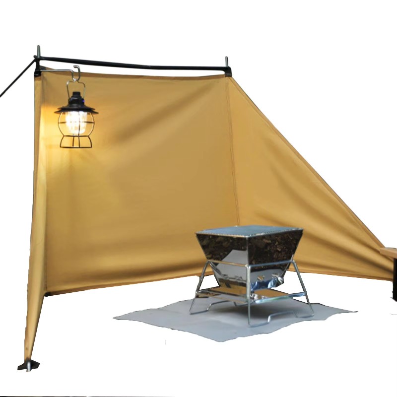 Camping Cooking Wind Blocker - Parabrisas de cocina Oxford para acampar,