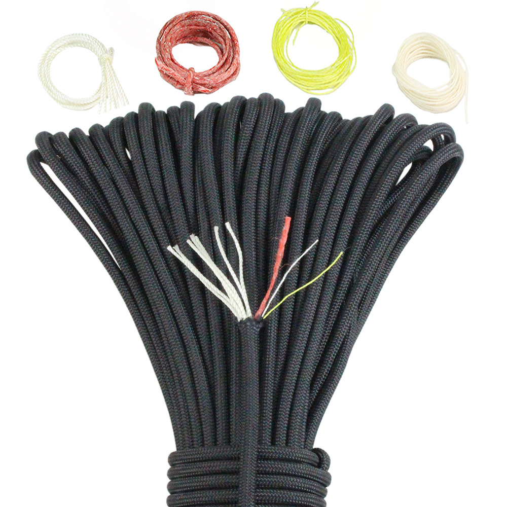 Camping Cooking Fire - Paracord 550 de 10 núcleos, herramienta