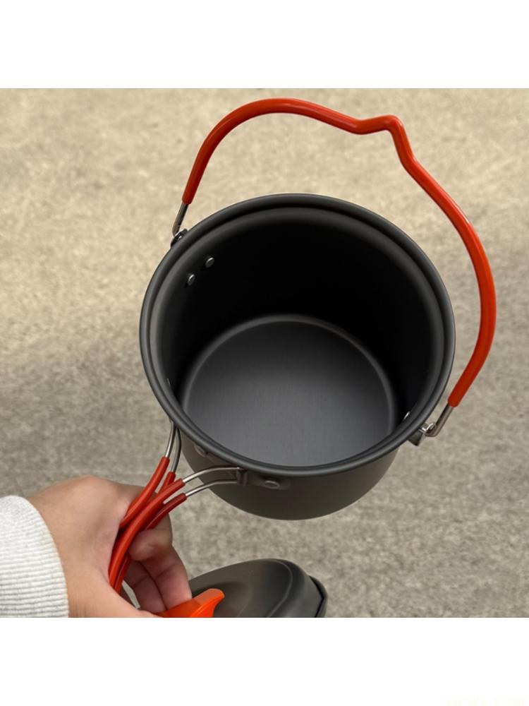 Camping Cooking Meals - Olla aluminio duro para acampada, utensilio