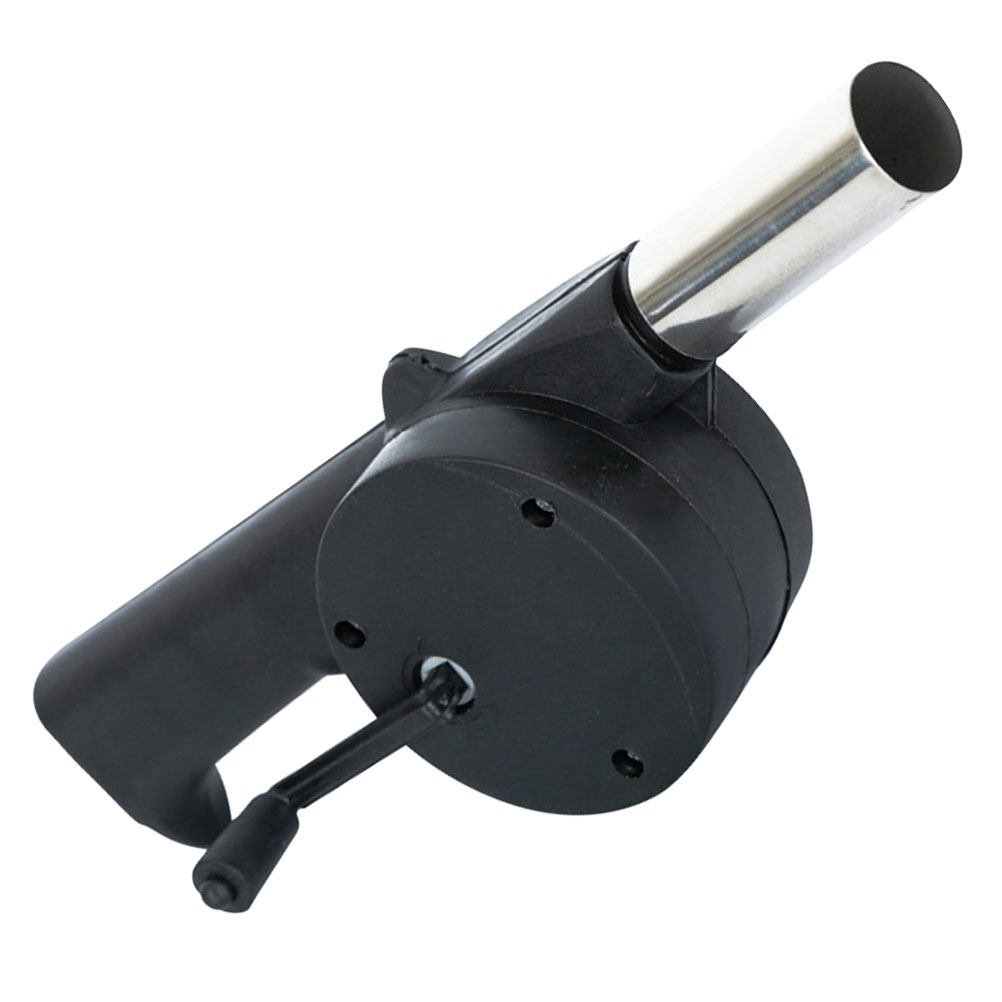 Camping Cooking Fire - Soplador Manual de Manivela Negra, Ventilador