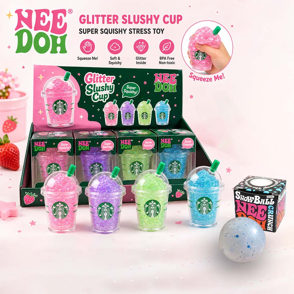 Fire Starter Cube - Schylling NeeD Doh - Taza Antiestrés,