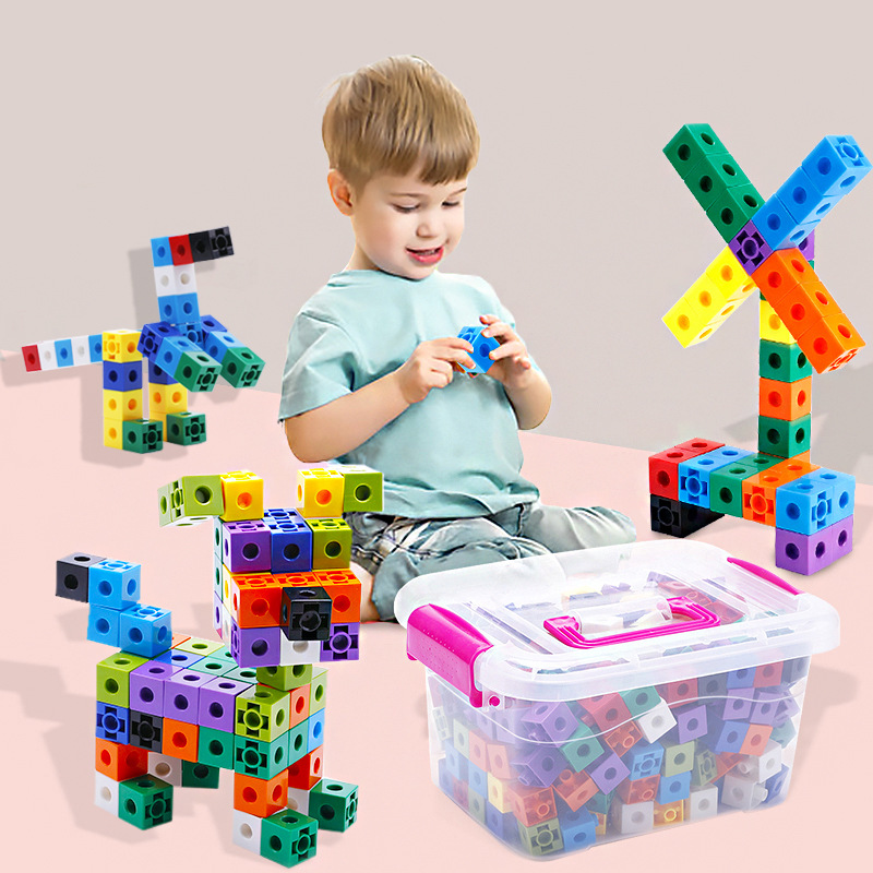 Fire Starter Cube - Juego de 100 cubos Math Link,