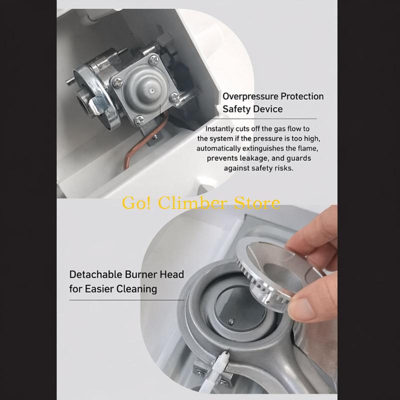 Estufa cocina aire Q84C para c - Camping Cooking Meals reseña y precio