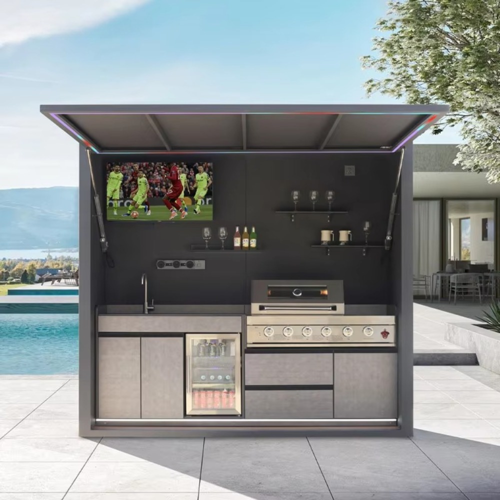 Parrilla de Barbacoa Comercial - Camping Cooking Canopy reseña y precio