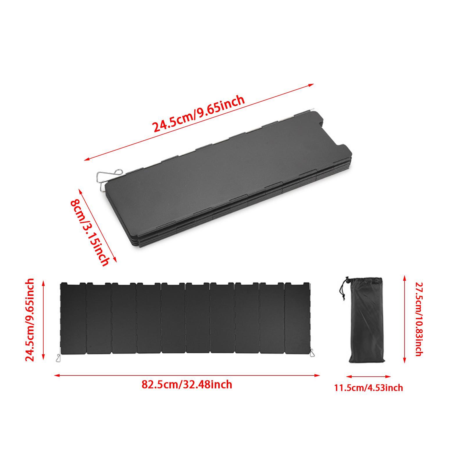 Paravientos Portátil Plegable  - Camping Cooking Wind Blocker reseña y precio
