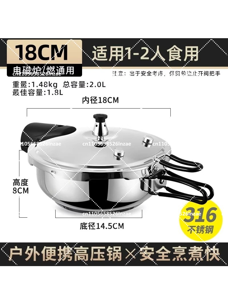 Olla a Presión para Camping de - Camping Cooking Meals reseña y precio