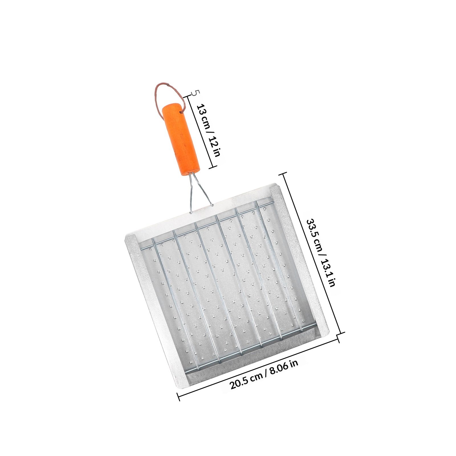 Rejilla portátil cuadrada de m - Camping Cooking Vegetables reseña y precio