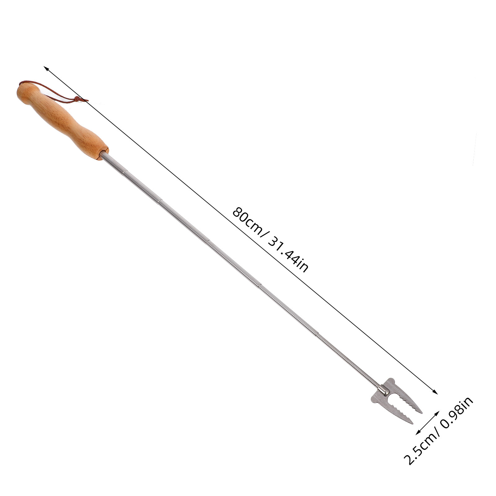 Brochetas Extensibles de Acero - Camping Cooking Fire reseña y precio