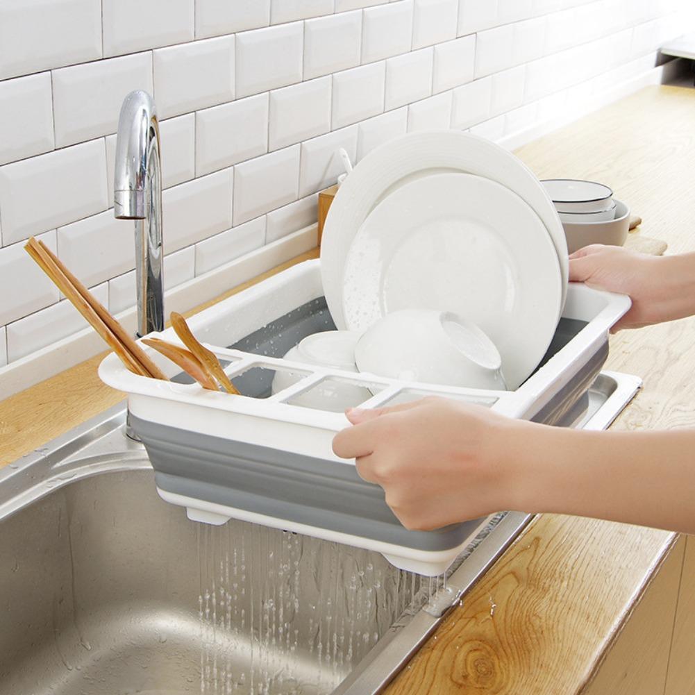 Escurridor de Platos Plegable, - Camping Cooking Meals reseña y precio