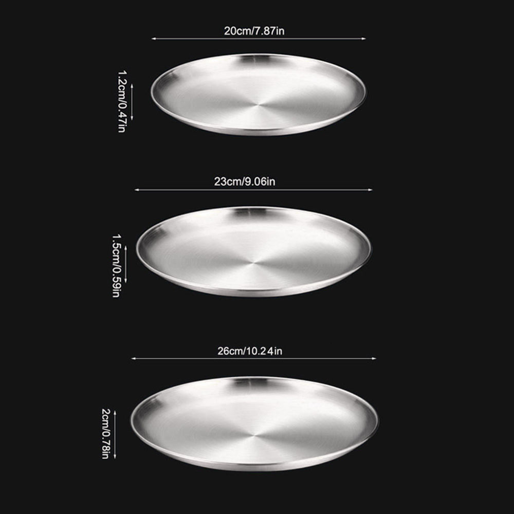 Plato de comedor de Metal, pla - Camping Cooking Meals reseña y precio