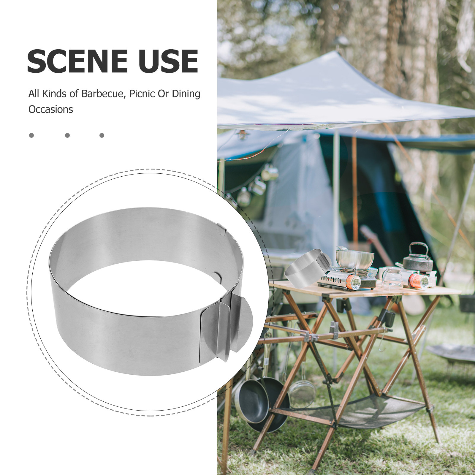 Parabrisas Ajustable para Estu - Camping Cooking Wind Blocker reseña y precio