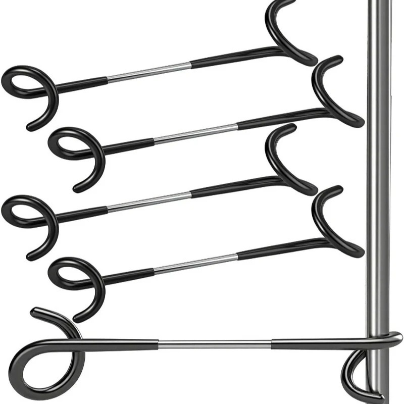 Gancho en forma de S para tien - Camping Cooking Hanger reseña y precio