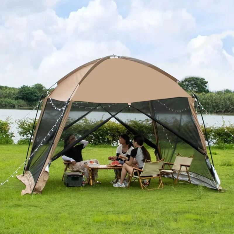 Carpa de camping con protecció - Camping Cooking Canopy reseña y precio