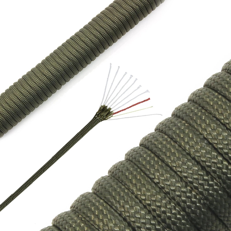 Paracord 550 de 10 núcleos, he - Camping Cooking Fire reseña y precio