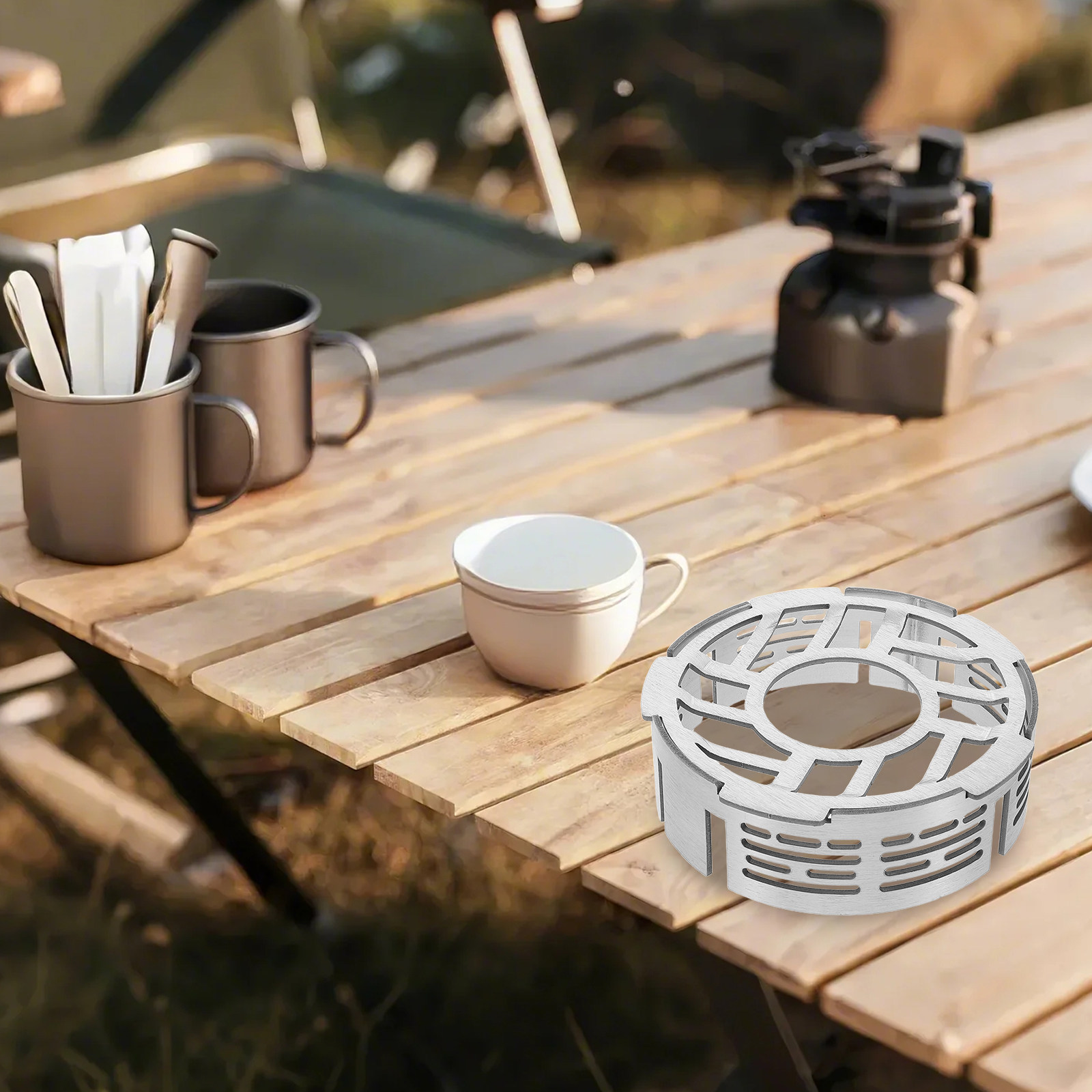 Bloqueador de viento compacto  - Camping Cooking Wind Blocker reseña y precio