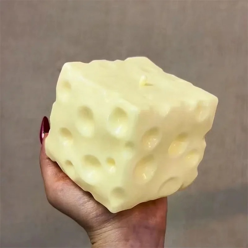 Pelota Antiestrés de Queso en  - Fire Starter Cube reseña y precio