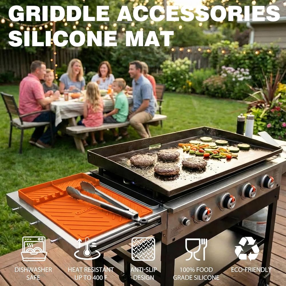 Tapetes de Silicona para Parri - Camping Cooking Bbq reseña y precio