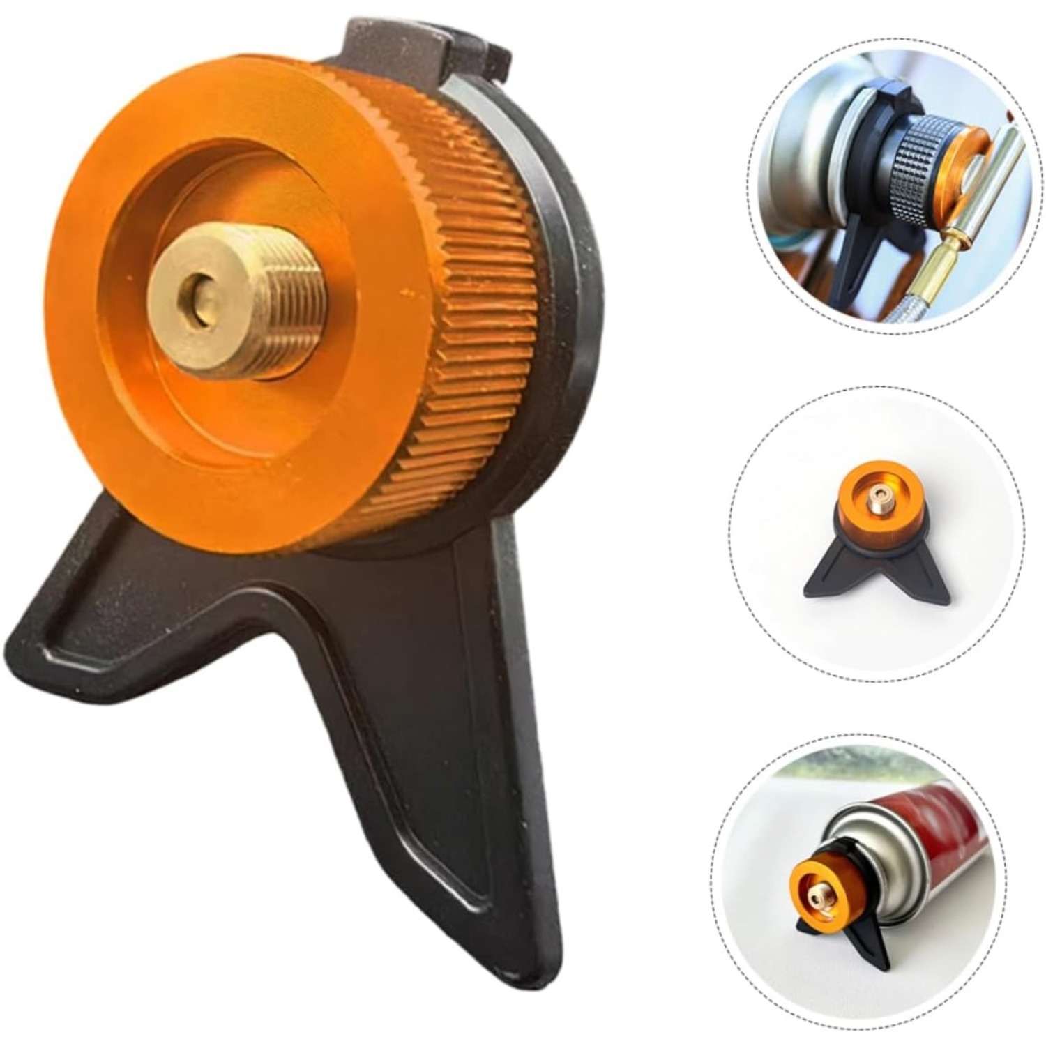 Adaptador de Tanque de Propano - Camping Cooking Fire reseña y precio