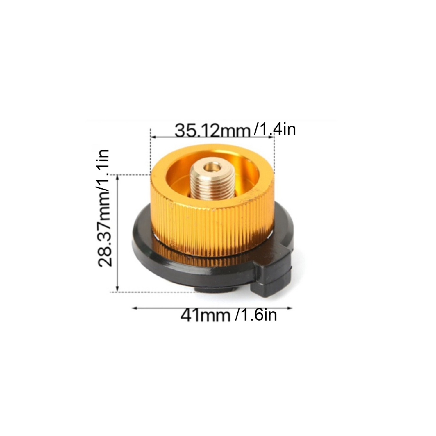Adaptador de Tanque de Propano - Camping Cooking Fire reseña y precio