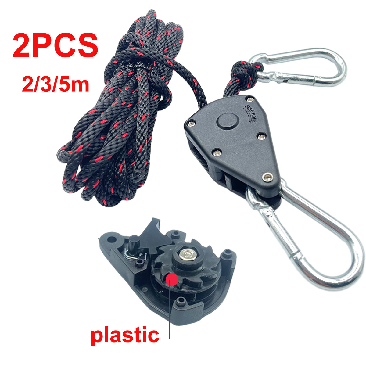 Tendedero de cuerda de amarre  - Camping Cooking Hanger reseña y precio