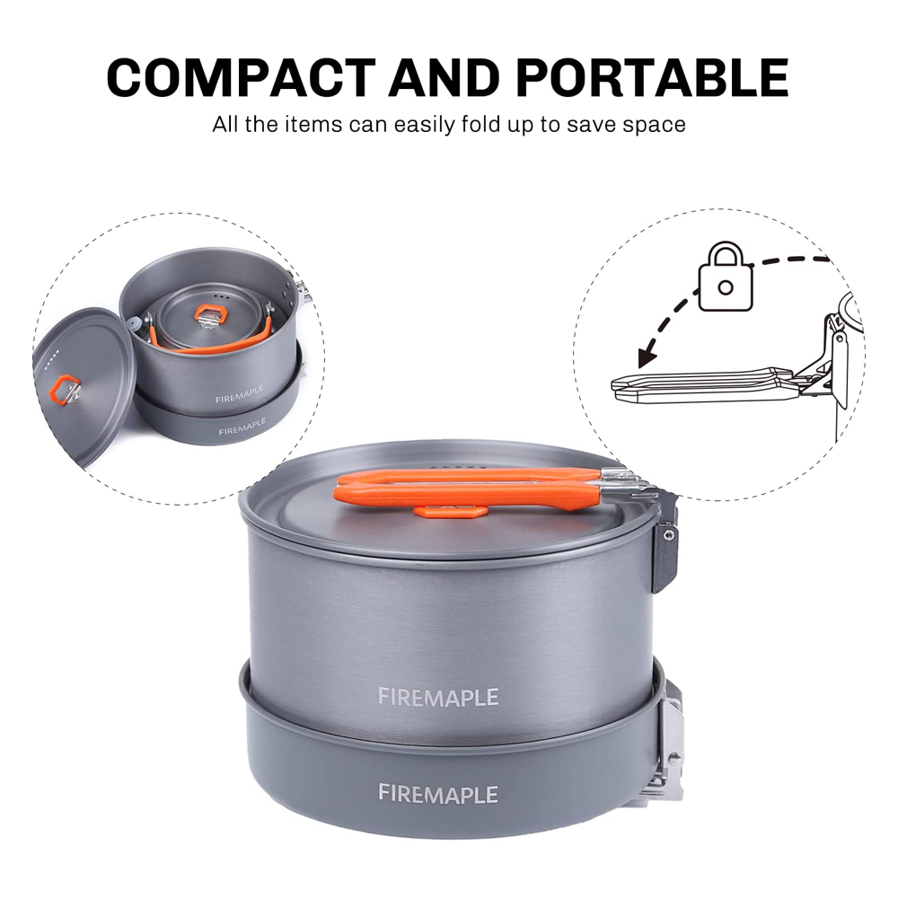 Fire Maple utensilios Camping  - Camping Cooking Meals reseña y precio