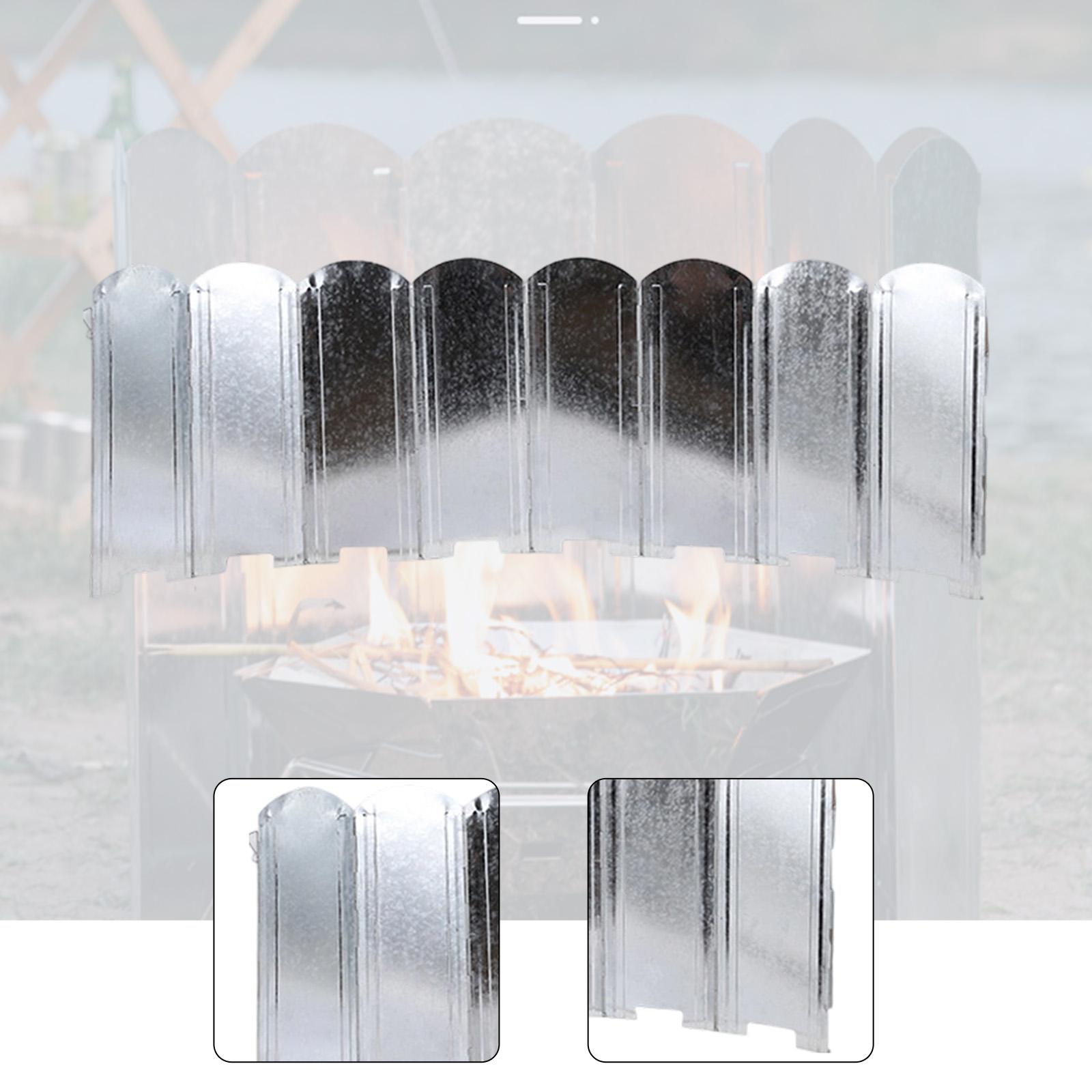 Paravientos Portátil de Hierro - Camping Cooking Wind Blocker reseña y precio