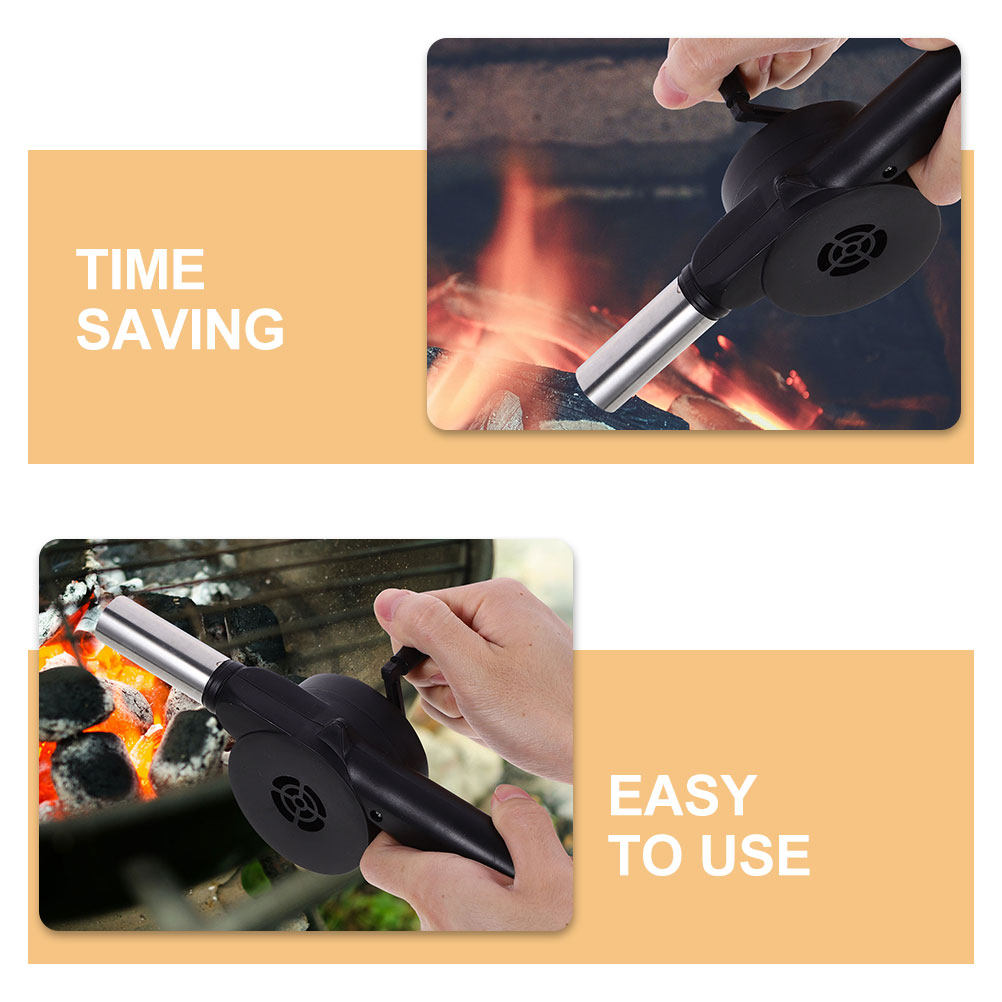 Ventilador Manual de Manivela  - Camping Cooking Fire reseña y precio
